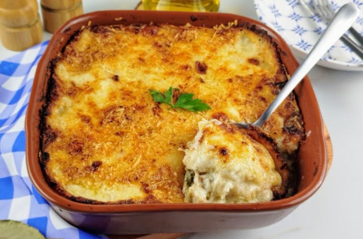 Bacalhau com natas