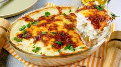Bacalhau gratinado