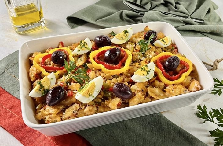 Bacalhoada portuguesa à moda brasileira