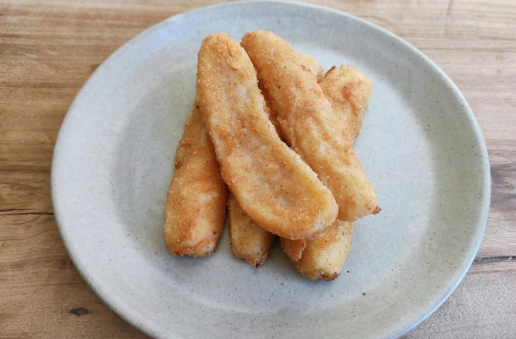 Banana à milanesa simples