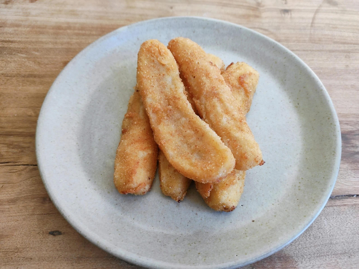 Banana à milanesa simples