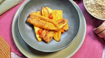 Banana da terra frita