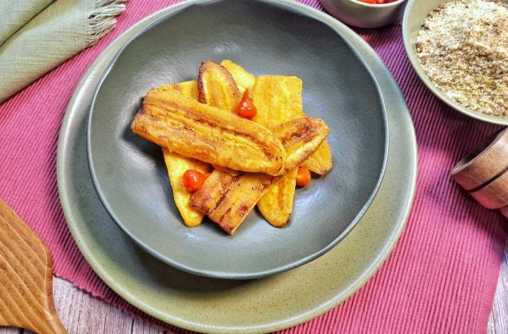Banana da terra frita