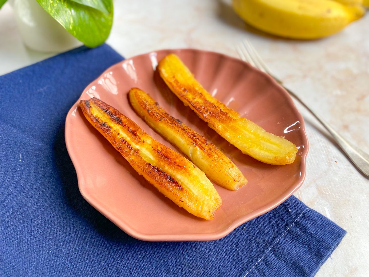 Banana-da-terra grelhada