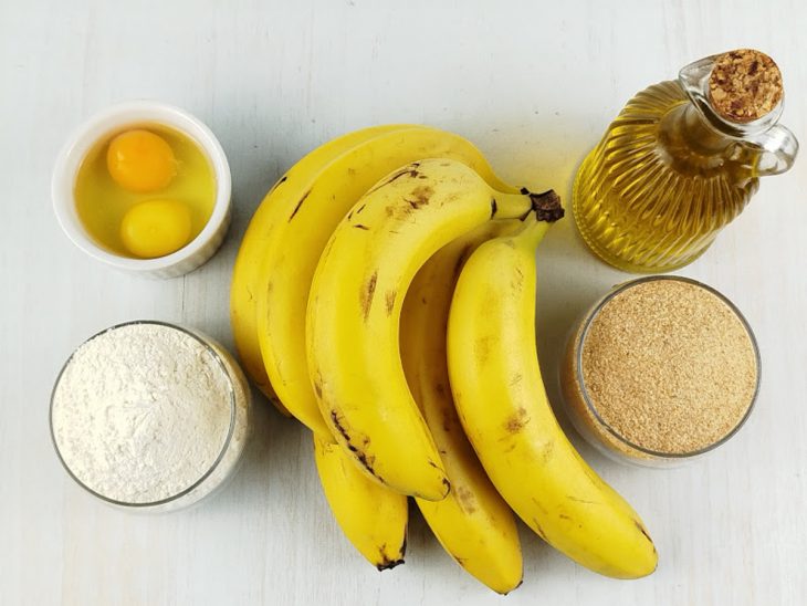 Ingredientes na bancada.