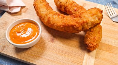 Banana empanada frita