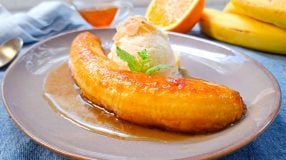 Banana flambada