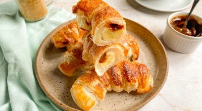 Banana folhada na Air Fryer