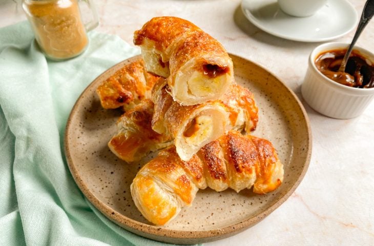 Banana folhada na Air Fryer