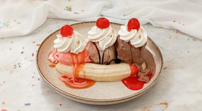 Banana split simples