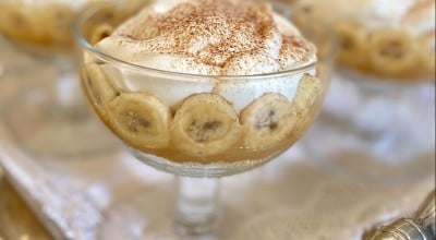 Banoffee de banana-ouro