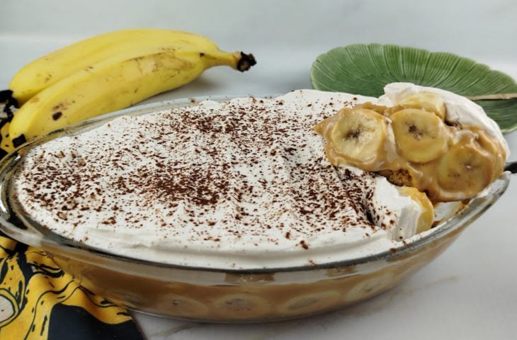 Banoffee na travessa