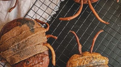 Baratas recheadas de Halloween