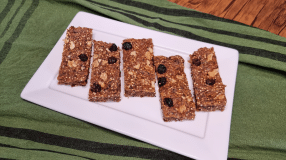 Barra de cereal de banana