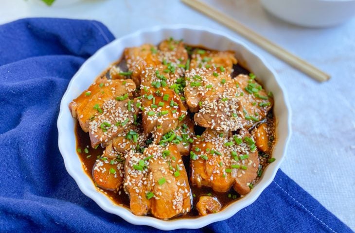 Barriga suína coreana