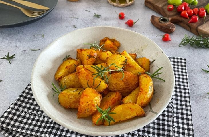 Batata assada na air fryer