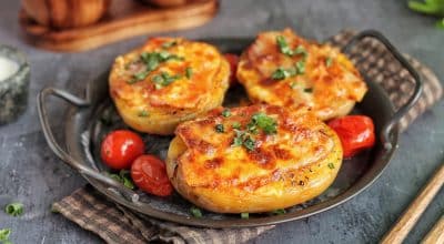 Batata assada no forno