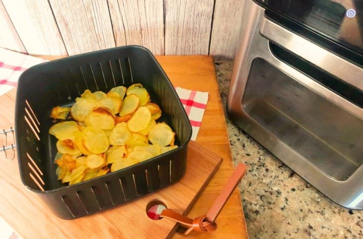 Batata chips na airfryer