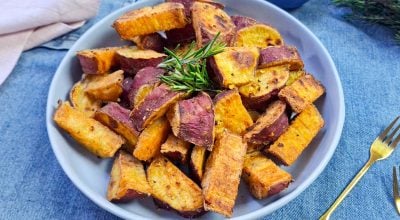 Batata-doce assada no forno