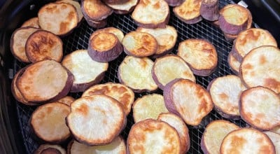 Batata-doce na airfryer simples