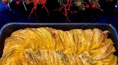 Batata dominó de Natal