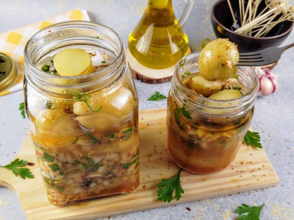 Batata em conserva