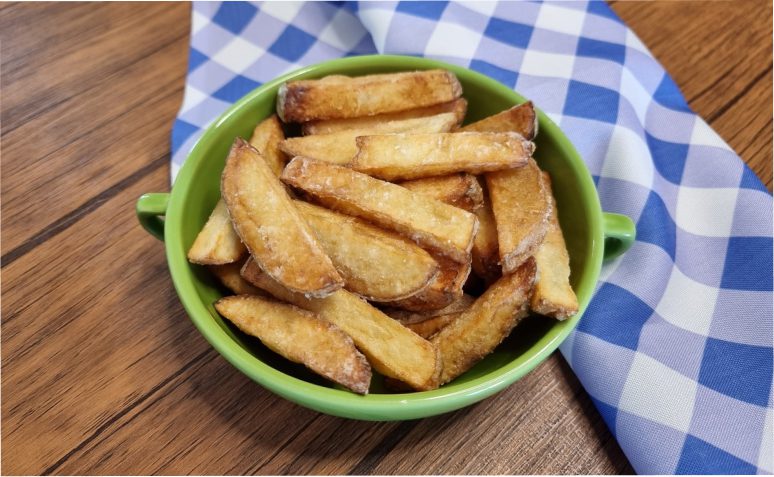 Batata frita crocante - Caseiro com um toque profissional - Lumiartes -  Dicas e Receitas