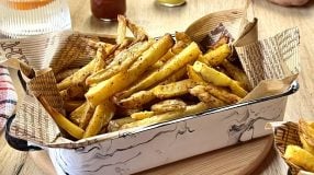 Batata frita na airfryer