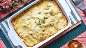 Batata gratinada