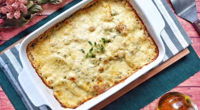 Batata gratinada