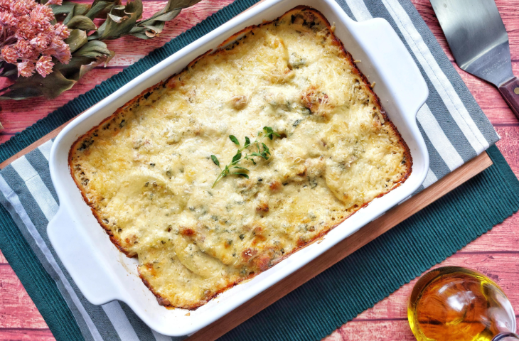 Batata gratinada