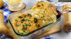 Batata gratinada na air fryer