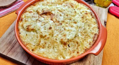 Batata gratinada simples