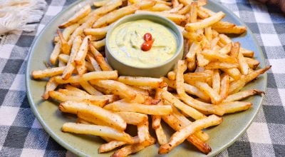 Batata na air fryer fácil e rápida