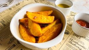 Batata na air fryer