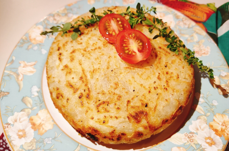 Batata rosti com frango