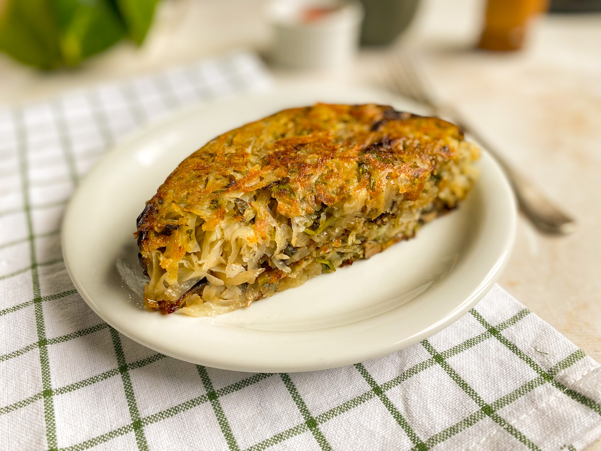 Batata rosti vegana