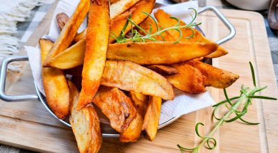 Batata rústica com páprica