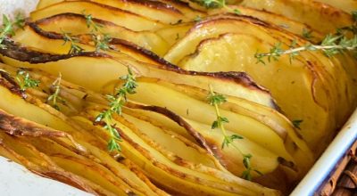 Batatas laminadas