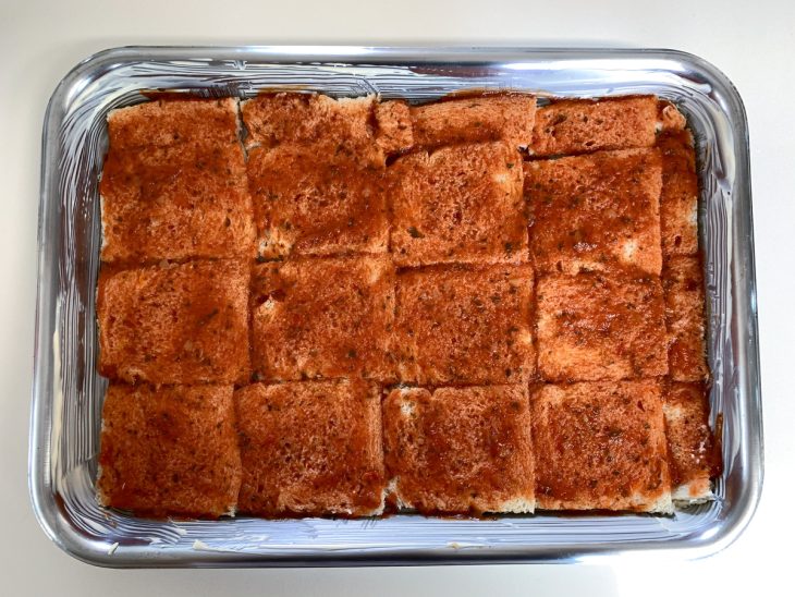 Bauru de forno com pão de forma - Passo a Passo