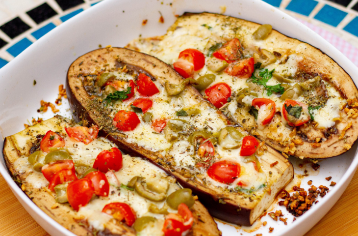 Berinjela ao forno