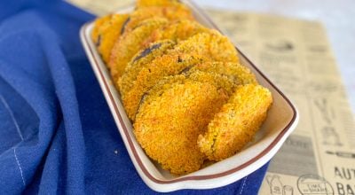 Berinjela empanada na Air Fryer