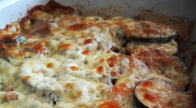Berinjela gratinada