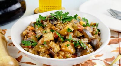 Berinjela refogada simples