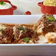 Bife à parmegiana de forno