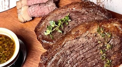 Bife de picanha na airfryer