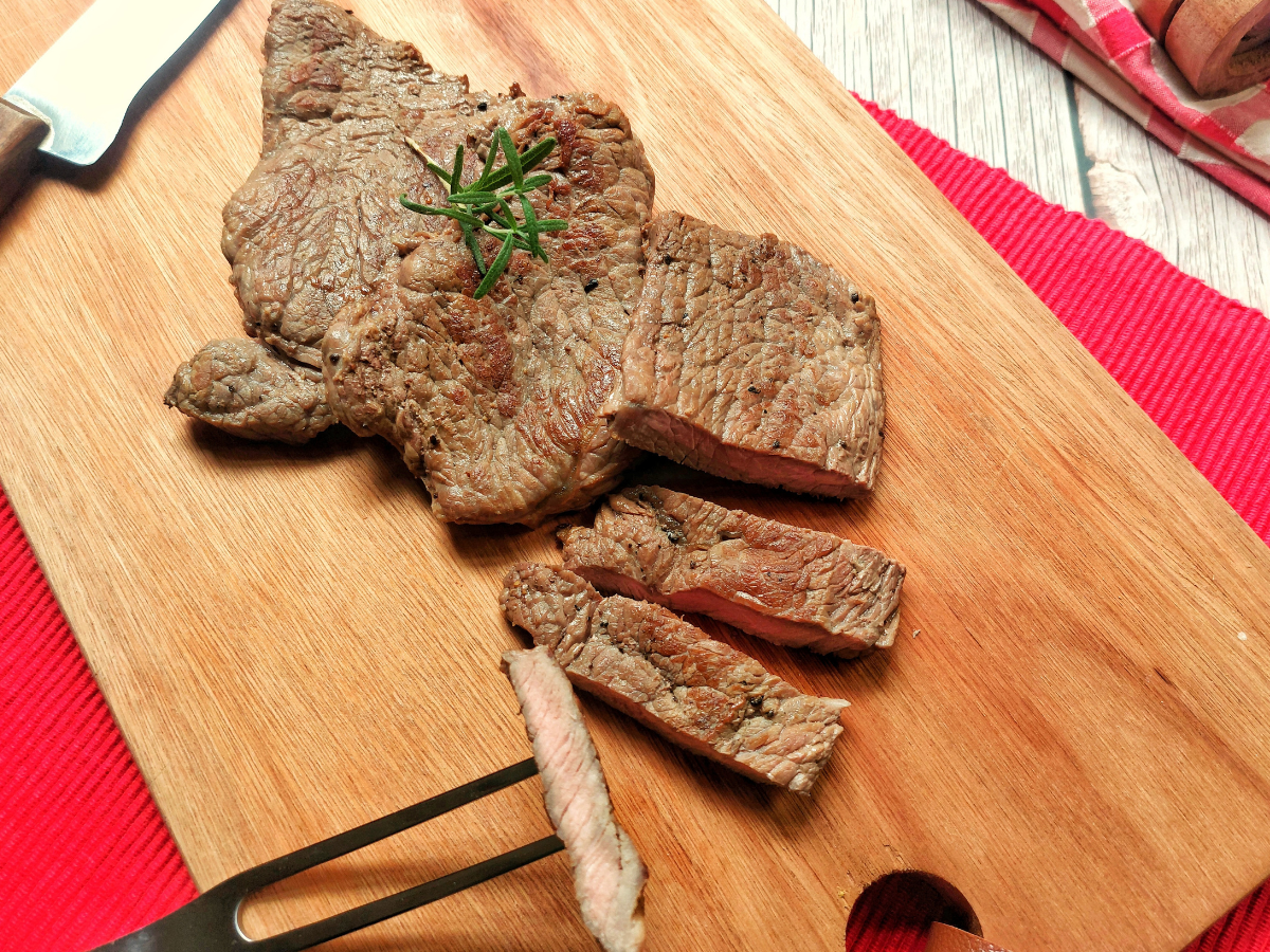 Bife na airfryer