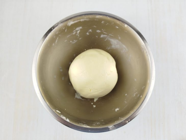 Massa misturadas e homogênea.