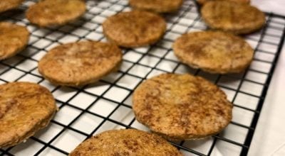 Biscoitinhos de maçã com canela