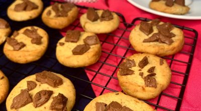 Biscoito amanteigado de banana